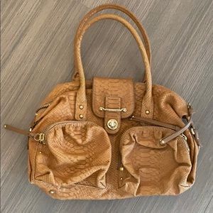 Botkier tan snake bag